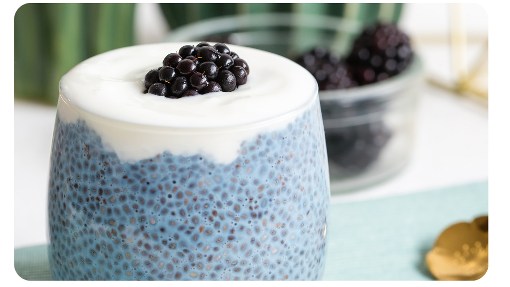 Greek Yogurt and Chia Seed Pudding for Natural GLP-1 Production